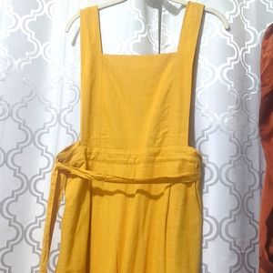 Yellow jumpsuit
